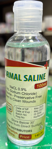 SAHANA NORMAL SALINE 100ML